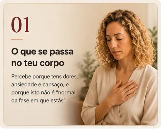 Aula 01 — O que se passa no teu corpo